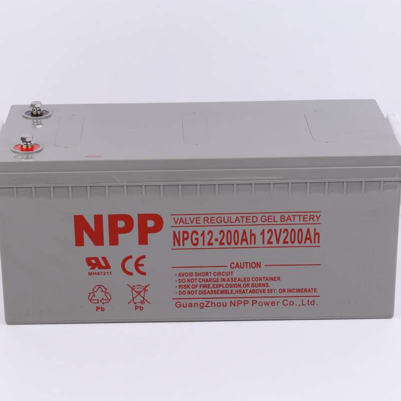 NPG12-200AH免维护胶体蓄电池12V200AH直流屏 太阳能电池