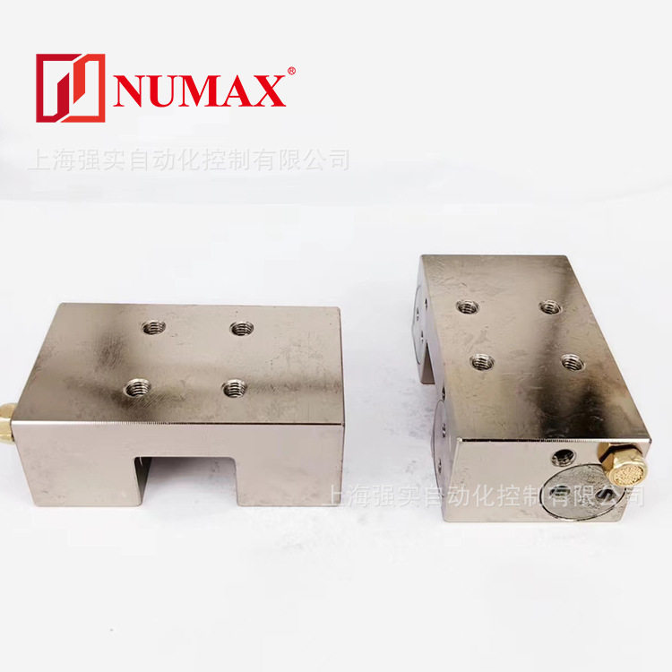 15导轨锁气压常开型线轨制动器NUMAX通气夹紧型钳制机构MCP15S