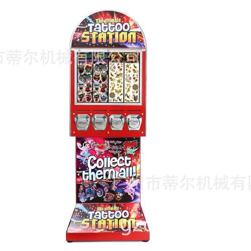 纹身贴售卖机跨境 Pokemon 系列 卡片机 欧美热销 厂家直销