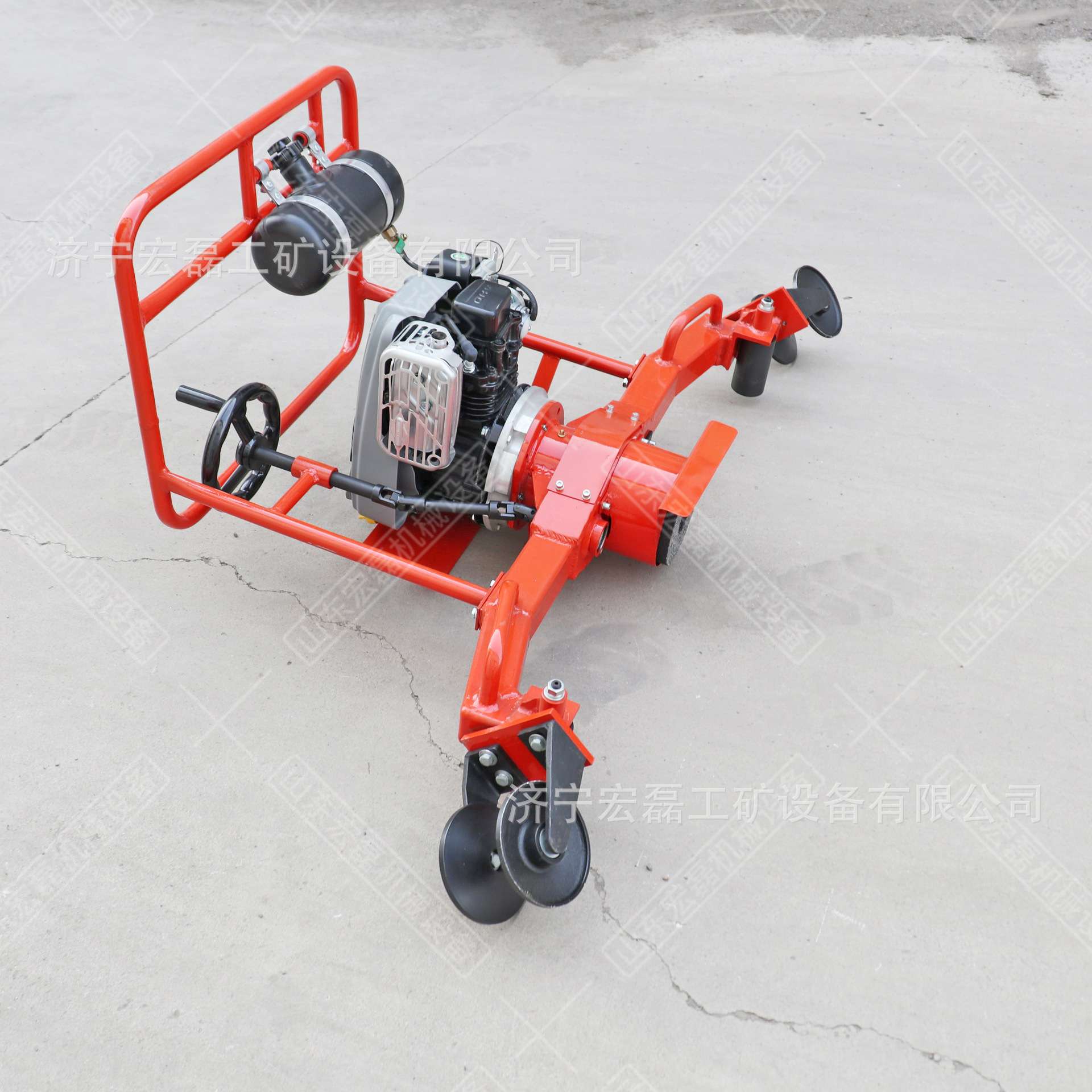 铁路内燃仿形钢轨打磨机汽油轨道磨光机FMG-2.2电动钢轨打磨机现
