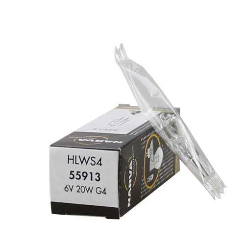 NARVA利华55913 6V20W灯泡HLWS4 6V20W凯斯生化仪紫外米泡55913