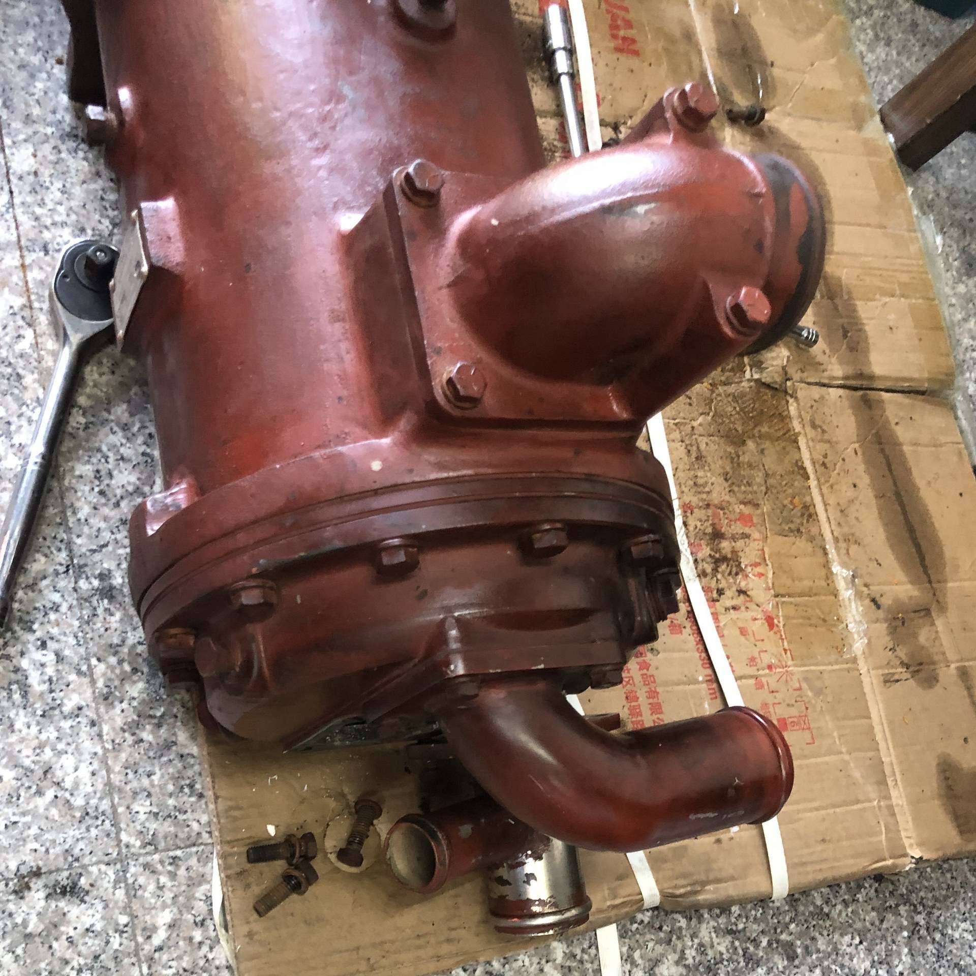 拆机精品k19 k38发电机组配件 Nt855 发动机零件 热交换器4914903
