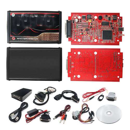 KESSV2SW2.8固件V5.017OBD2ECU无令牌编程检测工具红板诊断仪