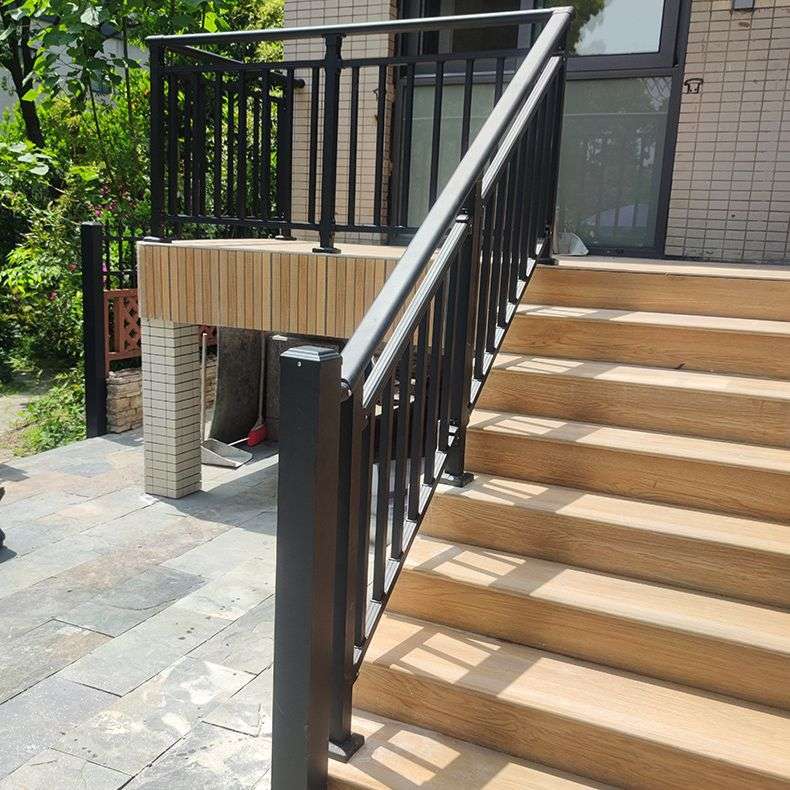 博盾楼梯扶手铁艺楼梯护栏家用室内楼梯栏杆别墅阳台防护栏杆室外