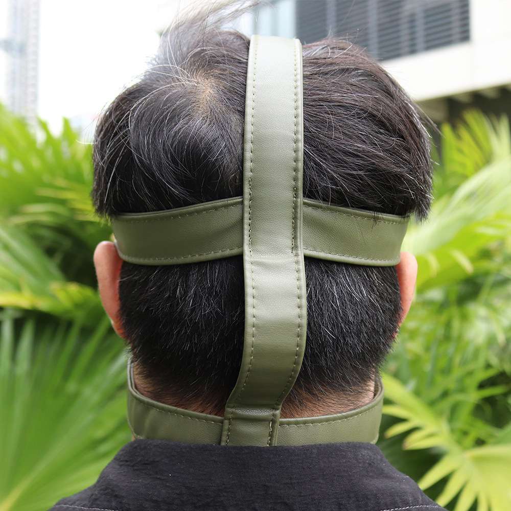皮革面罩谜语人面具riddle mask搞怪蝙蝠侠装扮头套电影人物面具