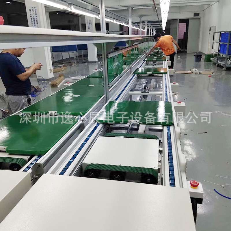 深圳POE模组输送线3D建模装配左右循环全自动多工位定点定位测试