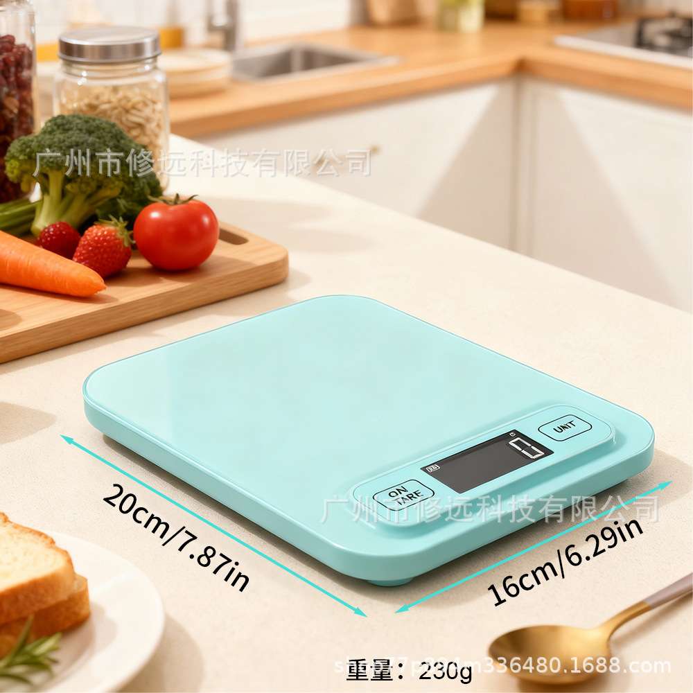厨房食品烘焙电子秤5kg/1g 10kg/1g咖啡调料食品称重小型电子秤