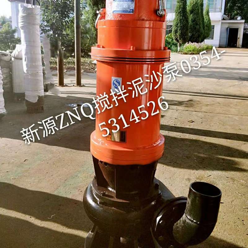 立式潜水搅拌吸沙泵 ZNQ搅拌泥沙泵渣浆泵淤泥池塘河道清淤泥沙泵