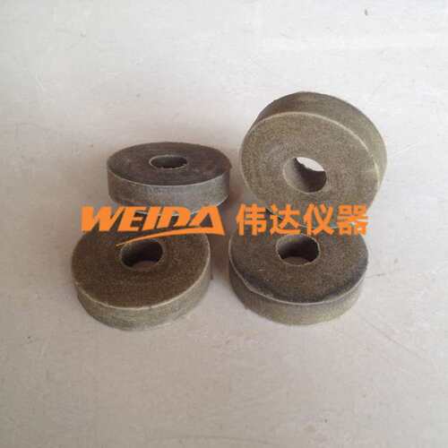 JM-100漆膜磨耗试验仪橡胶砂磨轮粒度100目120目橡胶砂轮耐磨砂轮