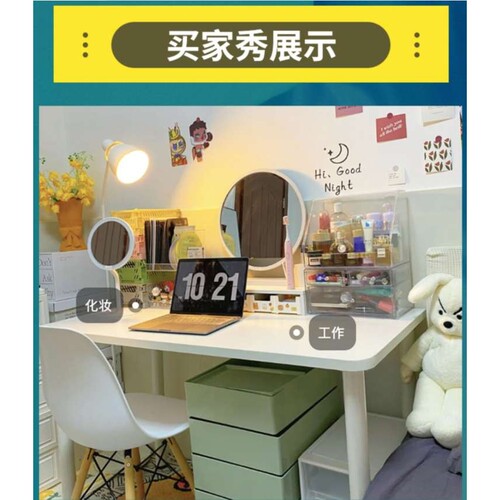 小桌子长40/50/60深70公分电脑桌单人小型家用简易书桌高80c