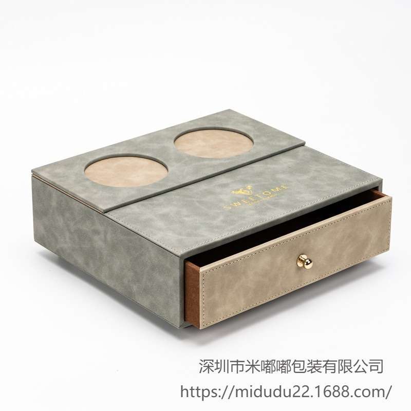 垃圾桶logo酒店KTV宾馆专用10L家用塑料阻燃双层垃圾桶皮具用品