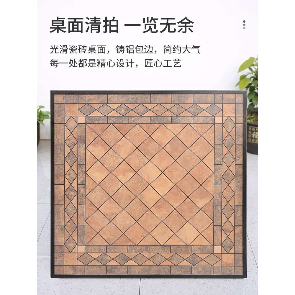 户外桌椅组合庭院花园茶桌椅组合五件套防锈防水欧式桌椅铸铝桌椅