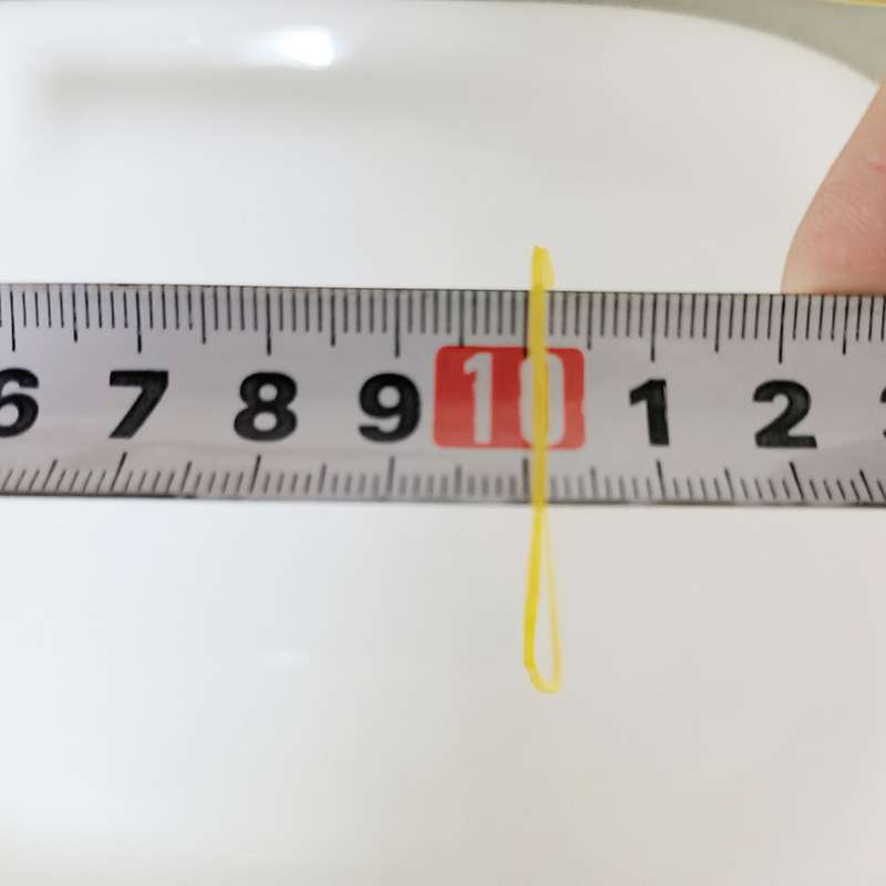 进口越南越意牌特殊规格直径60mm特细6009黄色橡皮筋