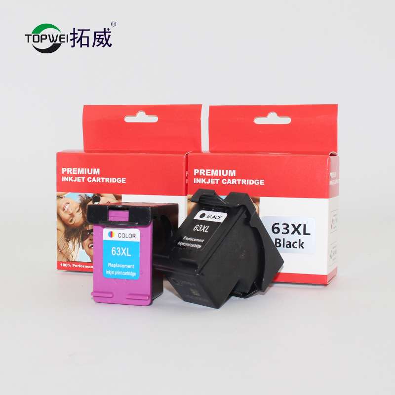 兼容hp63墨盒 适用2130 3630 4520 4650大容量墨盒黑色彩色XL