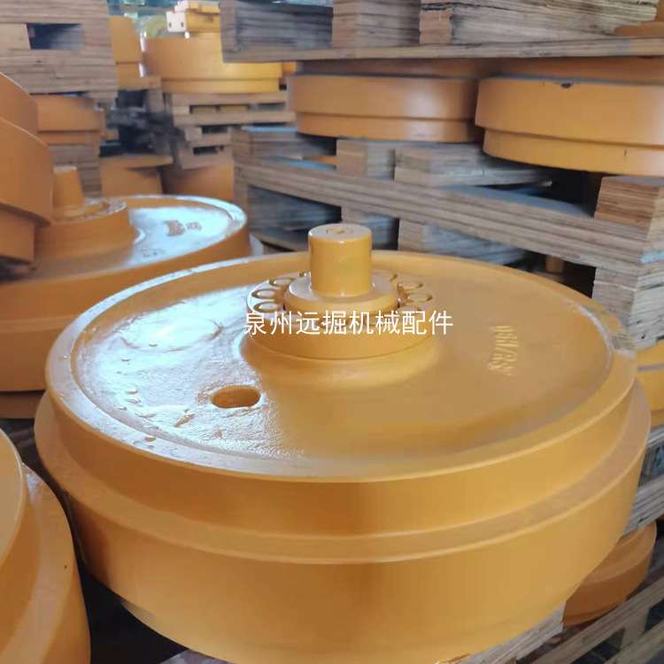 D6H导向轮卡特推土机D6R引导轮7T6996前轮后轮工程机械四轮一带