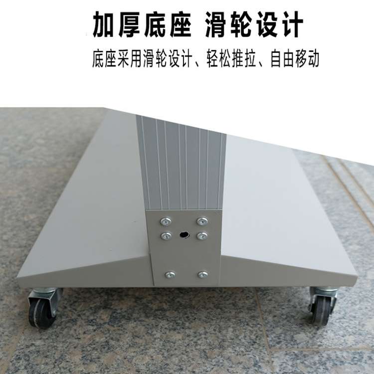 立式双面LED灯箱指示牌户外软膜移动式展示牌防水 发光广告牌
