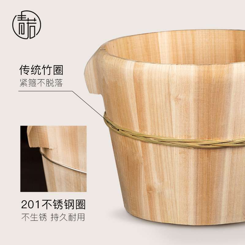 木蒸桶蒸饭木桶甄子神器蒸米饭家用用的篦子煮饭蒸糕饭锅专用饭桶