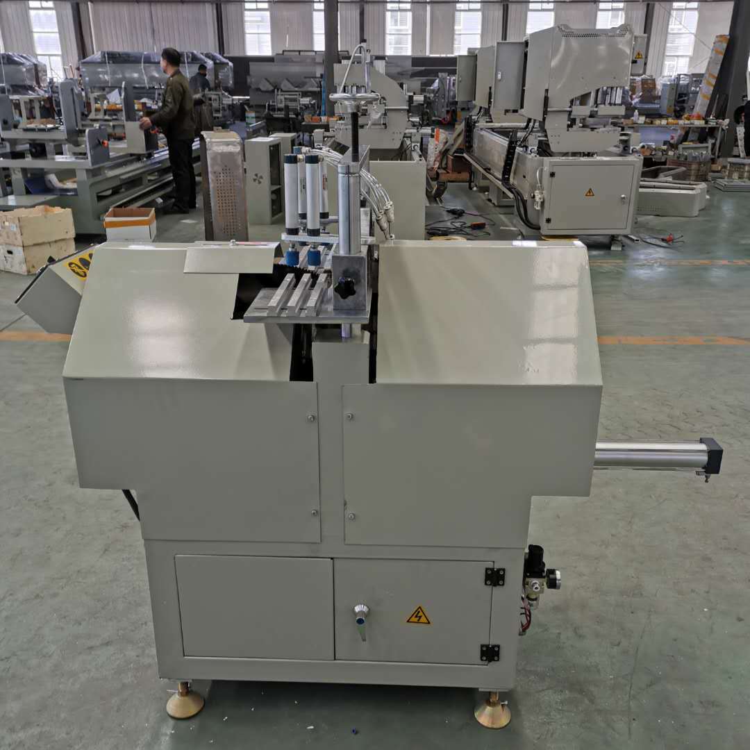 塑料门窗玻璃压条机 铝塑门窗压条机 塑料型材压条锯生产厂家