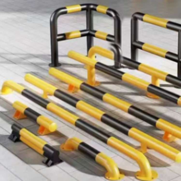防撞护栏u型钢管挡车器停车位车挡M型道路防护栏杆