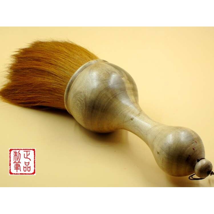 厂家直供 豹狼抓笔毛笔 狼兼大抓 狼毫大抓 斗笔 抓笔 文港笔毛笔