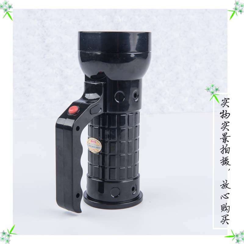 双锂电30W大功率led充电式手提灯户外露营探洞夜钓探照应急照明灯