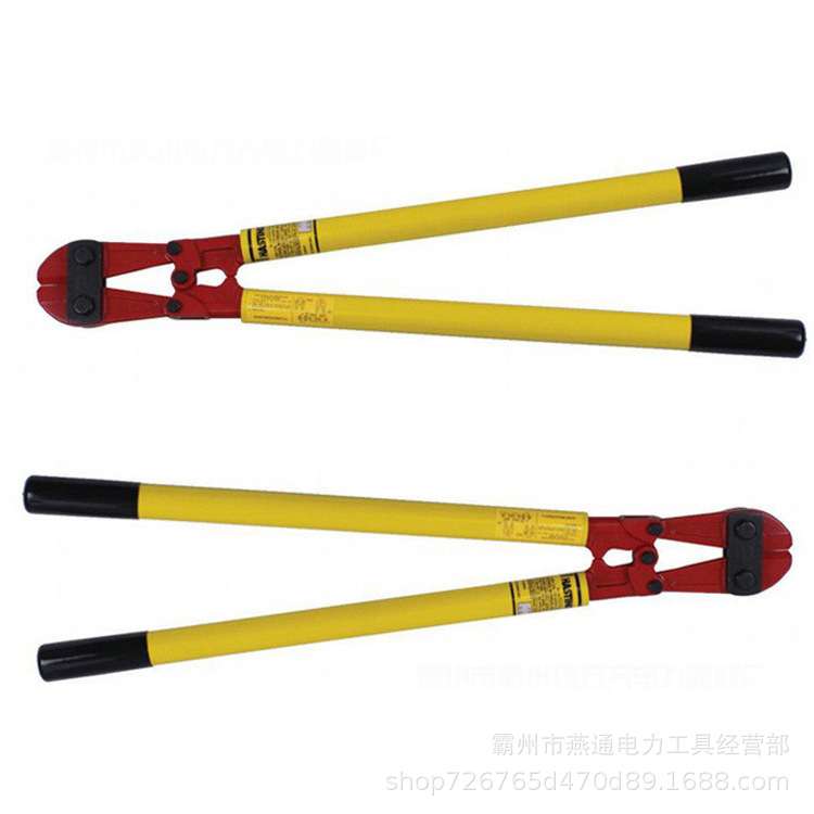 10-965绝缘加强型剪线钳电缆剪手动剪带电断线绝缘导线切器