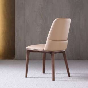 TNYL508中古餐椅Belinda chair 意大利设计师实木椅子北欧复古书