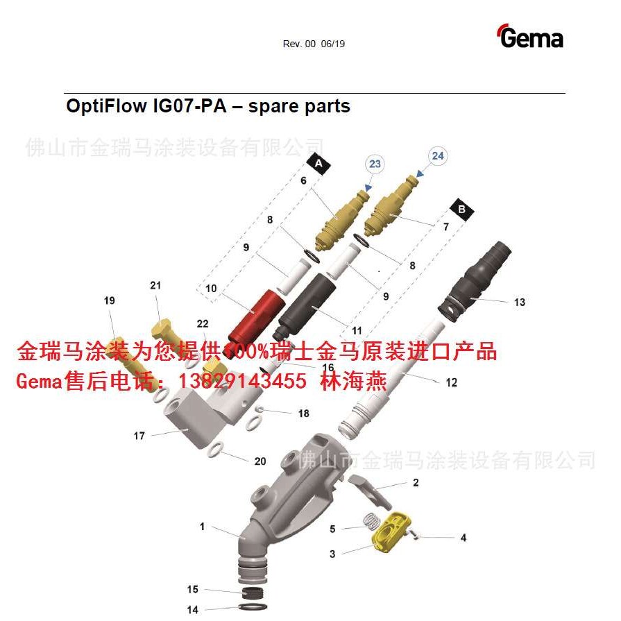 瑞士金马OptiFlow IG07-PA发射器 瑞士金马IG07-PA粉泵 IG07粉泵