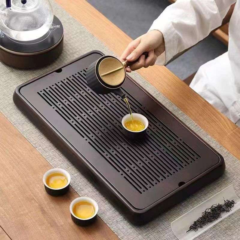 茶盘 双用储排茶海现代轻奢沥水干泡多功能茶台可密文下单分销