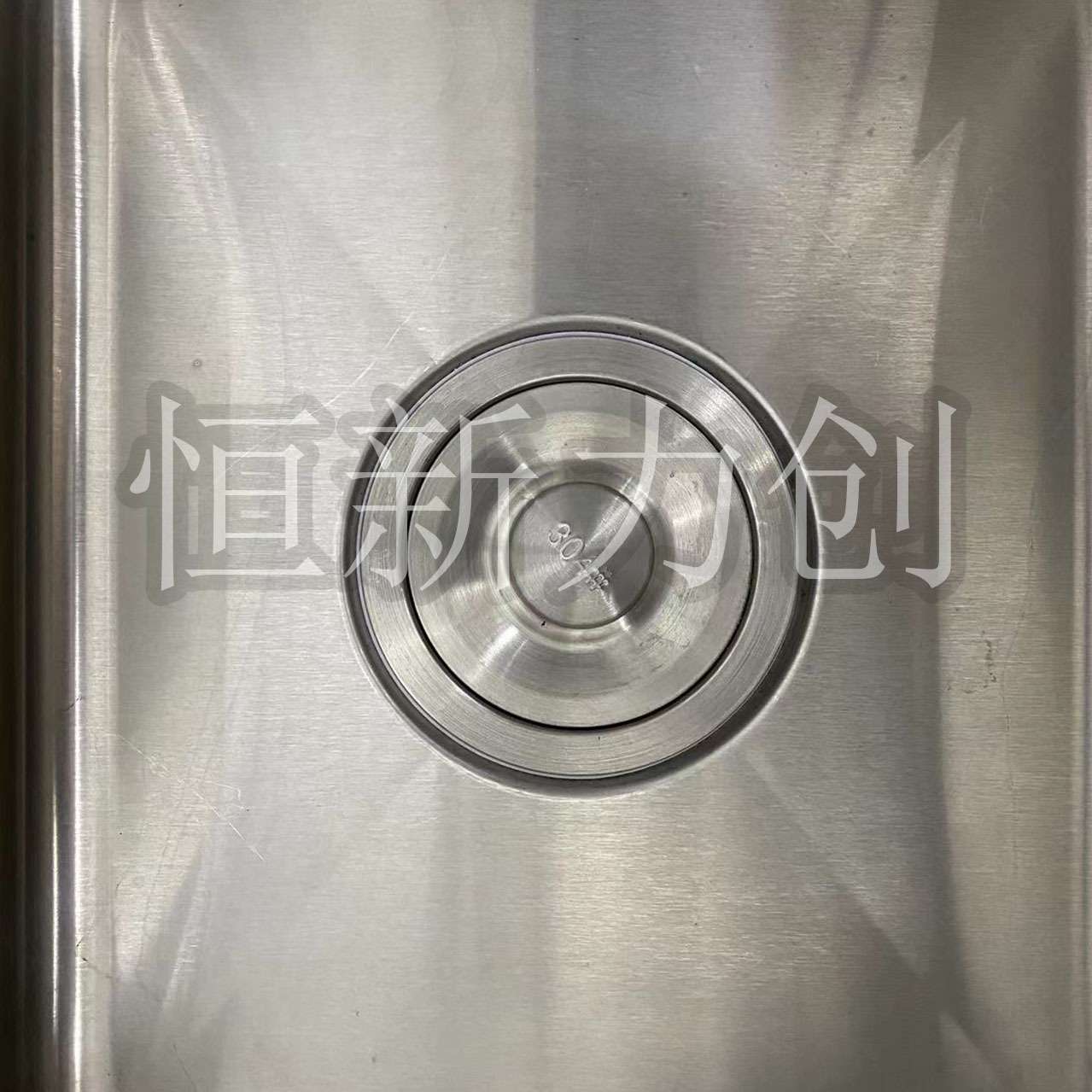 商用不锈钢预进间洗刷台洗手池挂墙式星池