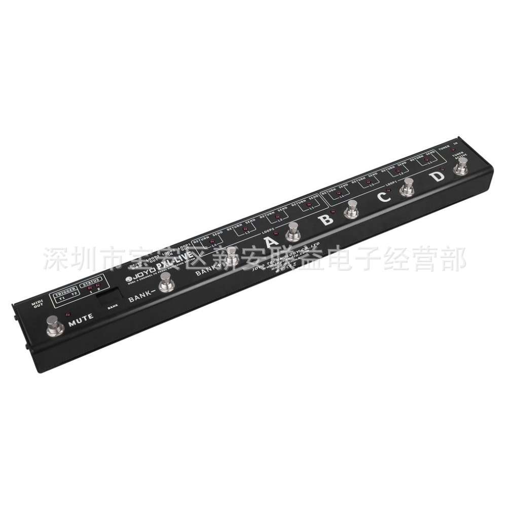 JOYO PXL-LIVE效果器控制器带编辑存储功能MIDI输出 单块编组控制