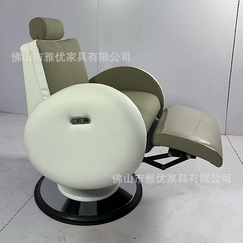 新款电动放倒理发椅理发店发廊可升降旋转美发椅剪发椅子美发沙龙