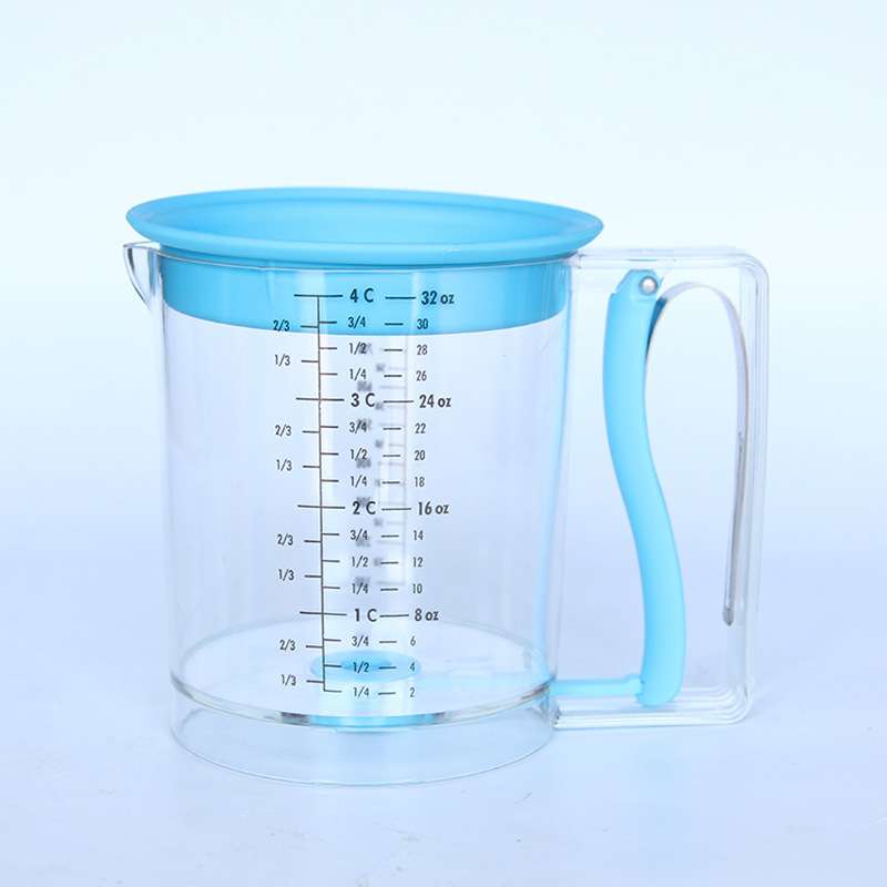 厨房用品挤奶器滤油器 手动面糊机 烘焙工具手摇厨房面糊漏机