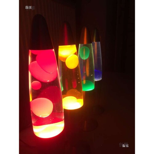 13寸熔岩灯lava lamp蜡水母创意客厅卧室装饰台灯个性有趣夜灯特
