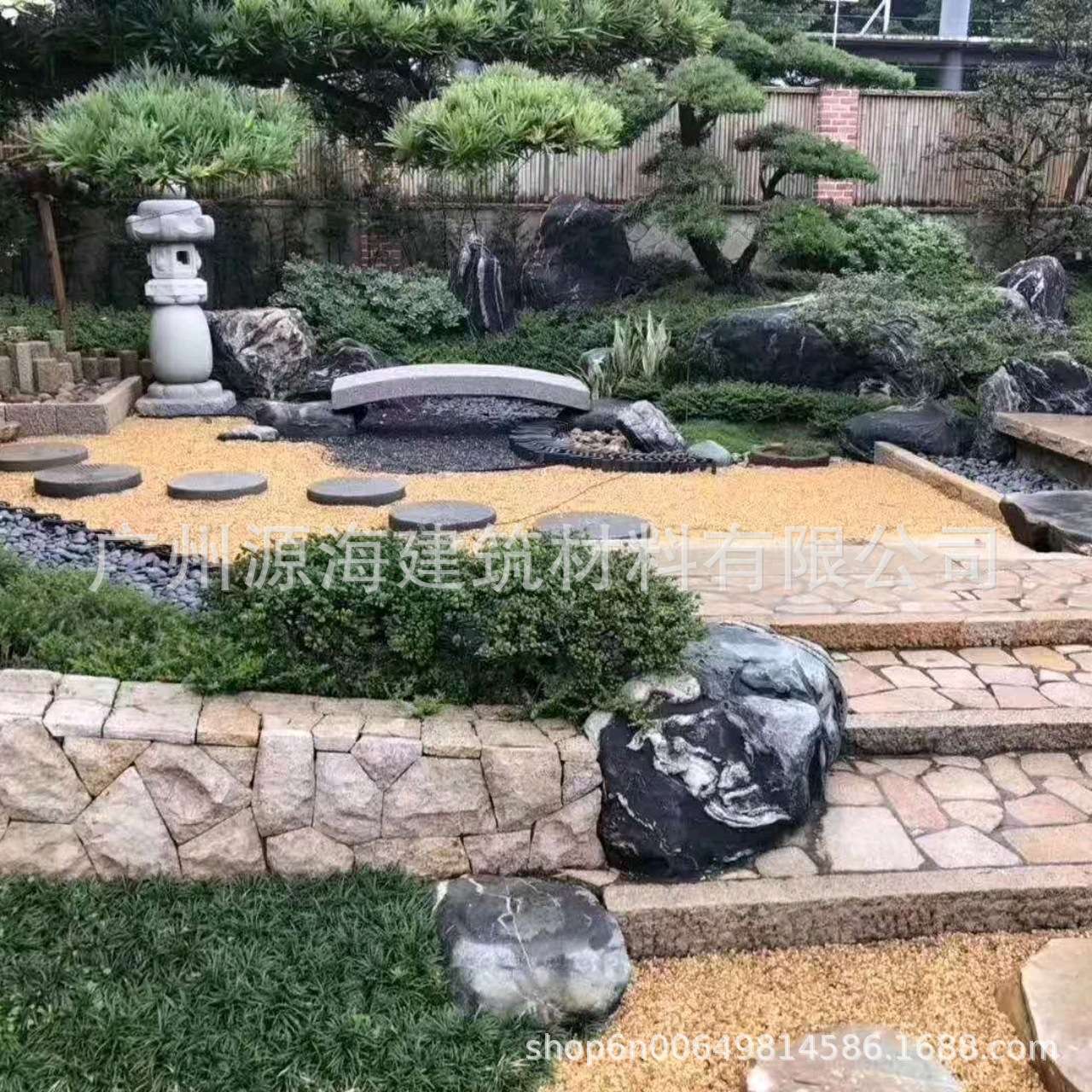 广州佛山黄金砂黄豆砂豆石天然黄金沙 水刷石 抿石子 洗石米