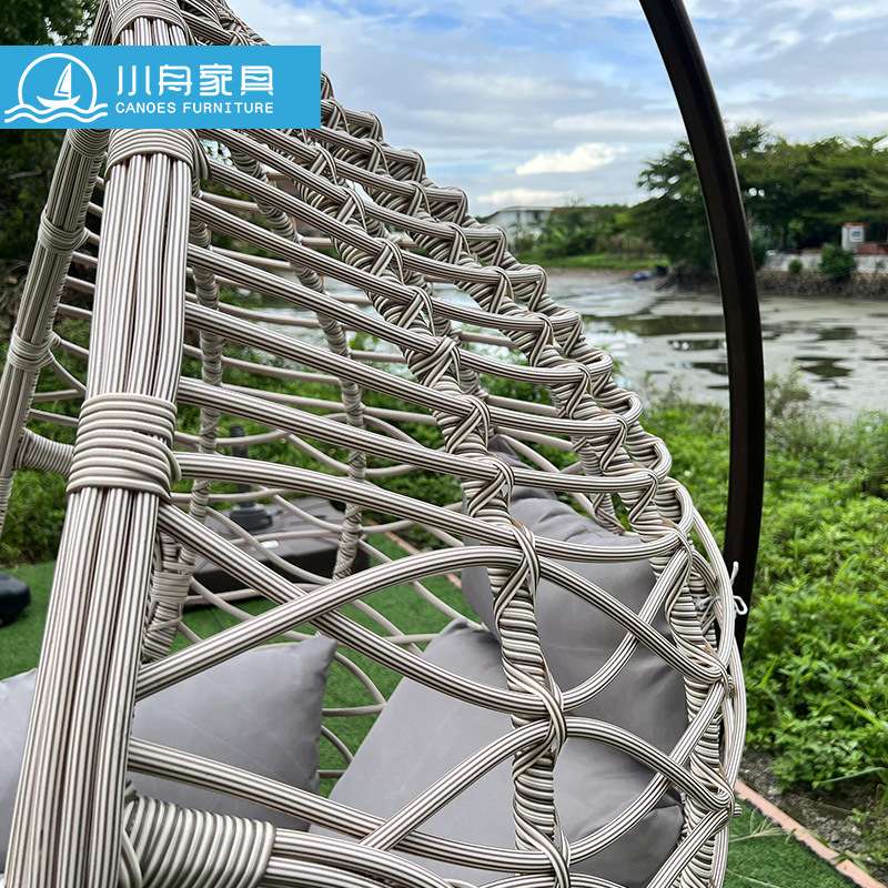 粗藤鸟巢吊篮藤椅阳台吊椅单人家用懒人公主网红秋千摇椅摇篮室内