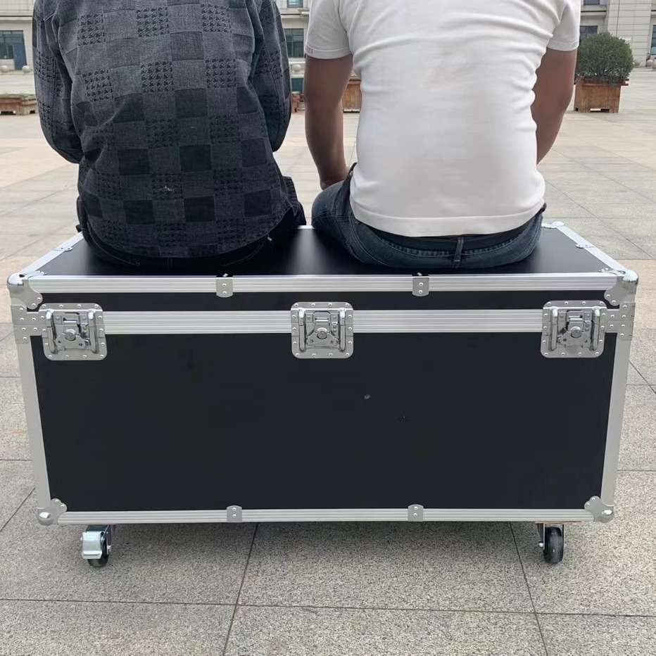 新款航空箱舞台灯光演出运输铝合金桁架led黑色架子舞台定 做