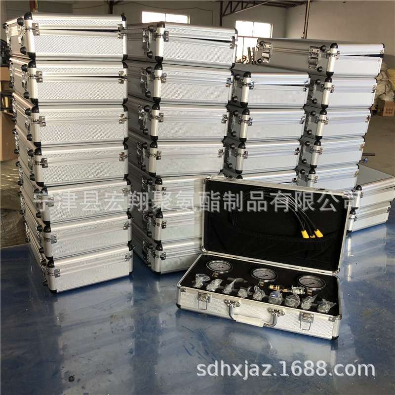 工程机械配件测压盒 压力表测压软管总成 液压测压接头测压盒装置