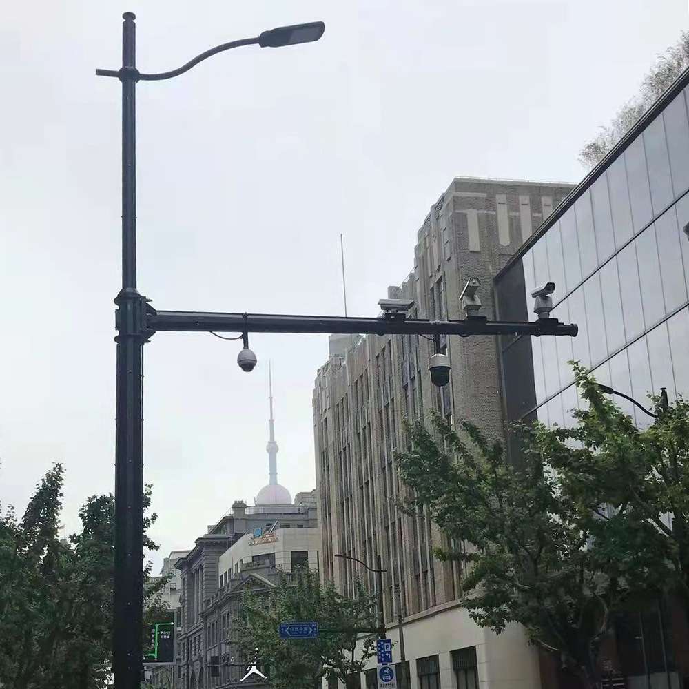 源头工厂路灯交通标志监控综合共杆智慧灯杆充电桩多功能一体杆