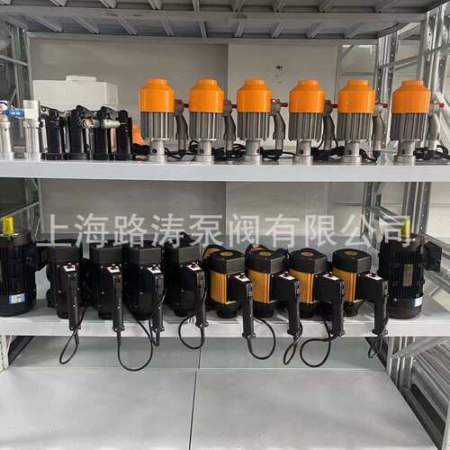 HD-E2-V+SS316L-700路涛手提油桶泵耐酸碱化工抽液泵电动插桶泵