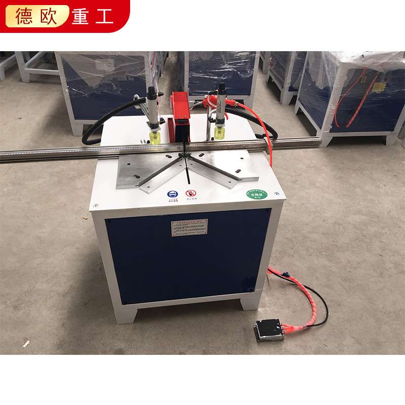 气动型材切割机 小型半自动铝材切角机 合金门窗金属制品切割设备