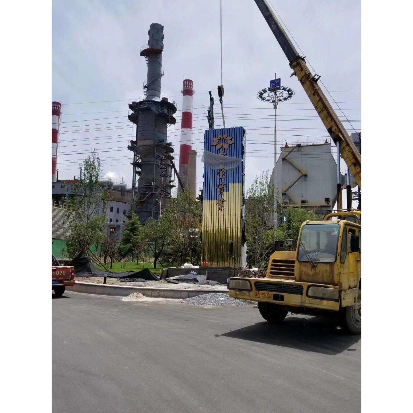 户外广告导视牌小区户外标识牌立式指示牌道路标识系统房地产标牌