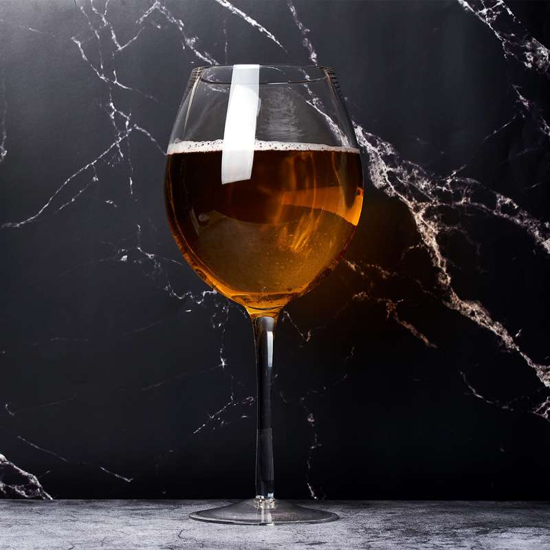 结婚敬酒杯超大英雄啤酒杯大容量酒杯巨型特大高脚杯大号红酒杯子