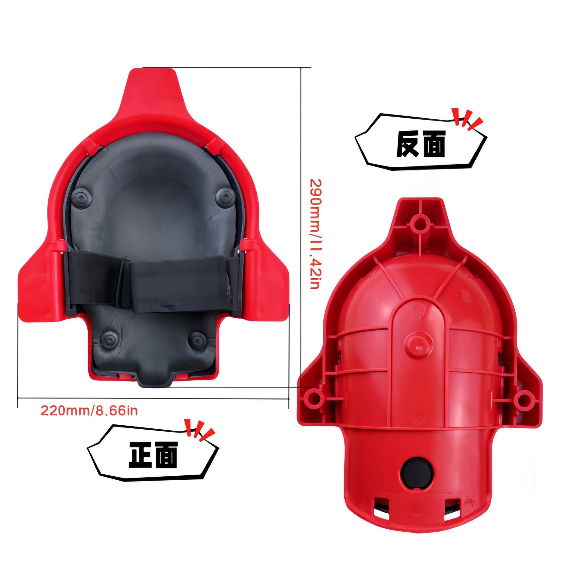 多功能滑轮护膝跪垫Rolling Knee Pad方便省力万向轮移动瓦工跪垫