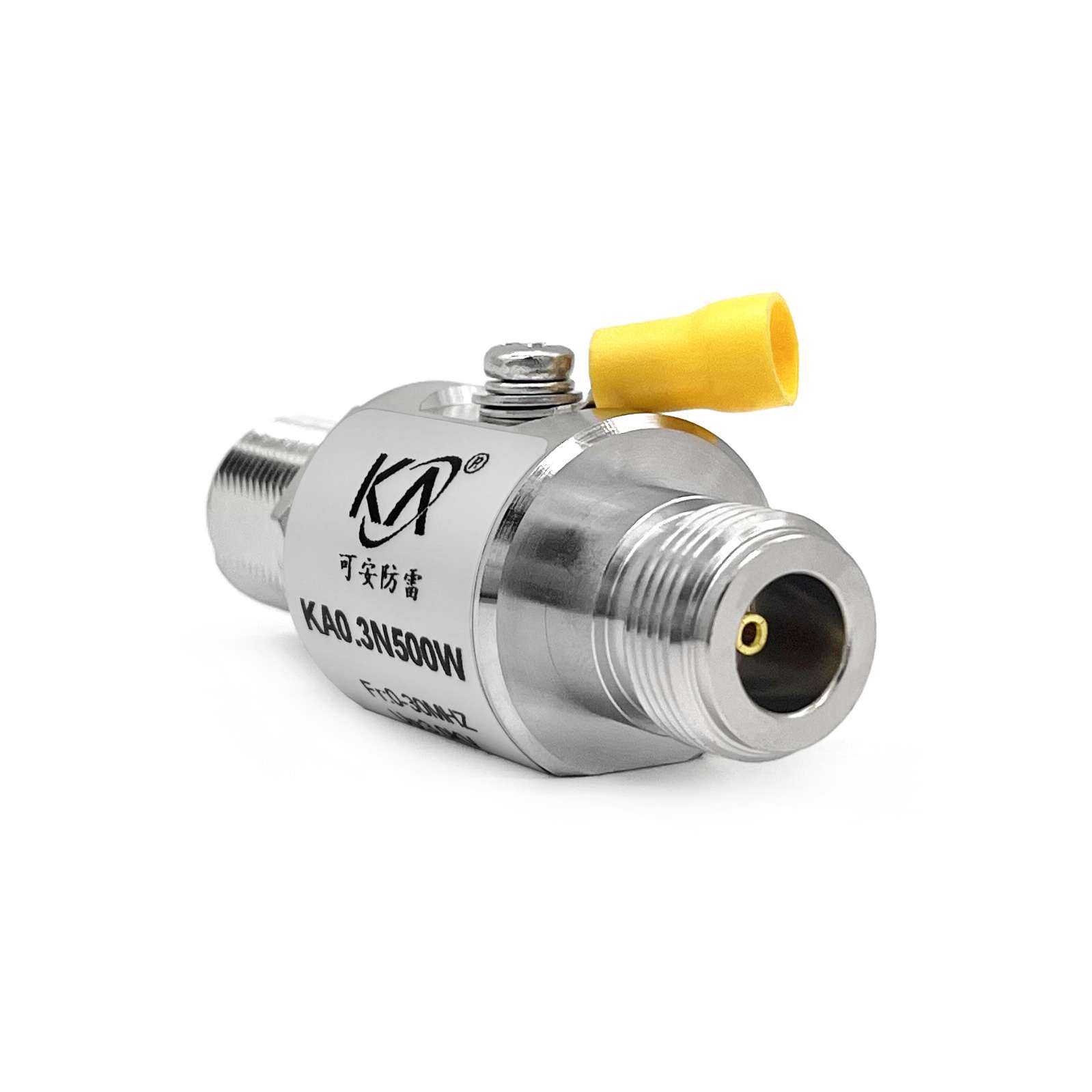 KA0.3N500W天馈避雷器N-KK双母头0-30M大功率500W馈线电涌保护器