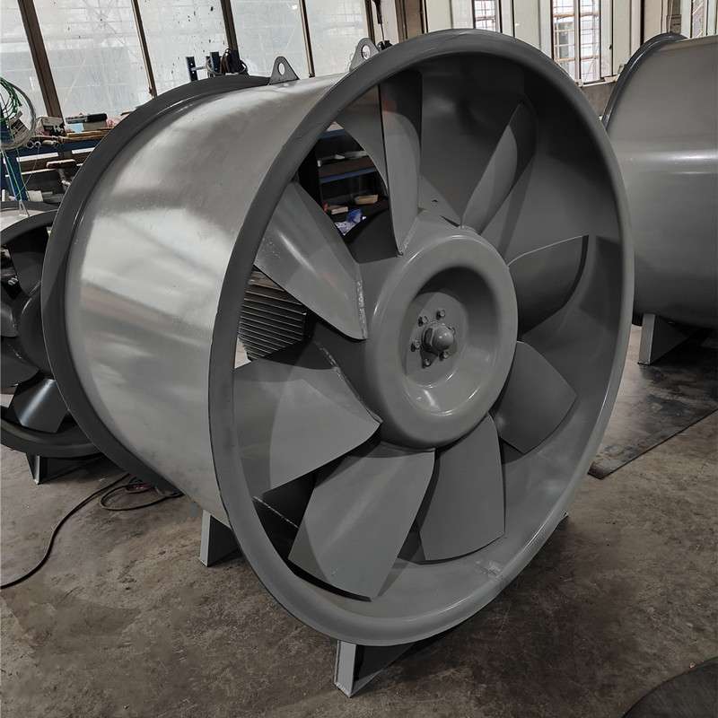 正压送风机管道混斜流风机GXF-II-11B 15KW低噪声斜流式通风机