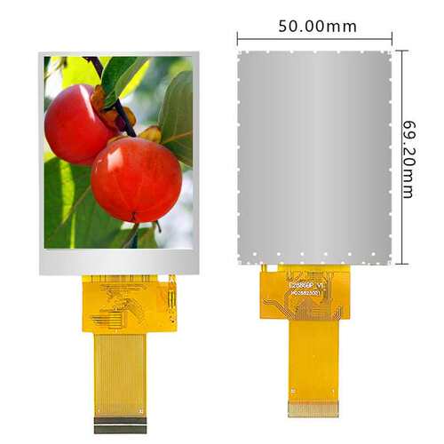2.8寸电容触摸屏 IPS全视角液晶显示屏 MCU接口 TFTLCD E2886BP-D