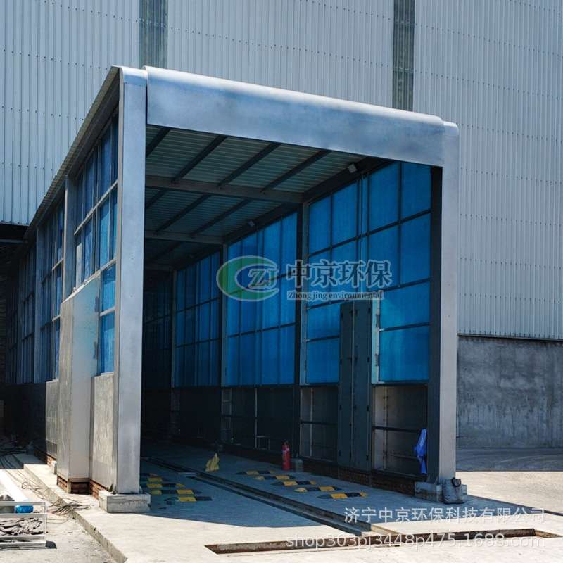 港口码头全自动洗车台 煤矿用重型车辆洗轮机 垃圾车辆冲洗装置