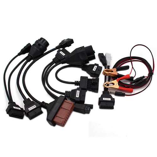 Full set 8PCS Car Cable小车线八合一 OBD2转接线汽车检测维修线