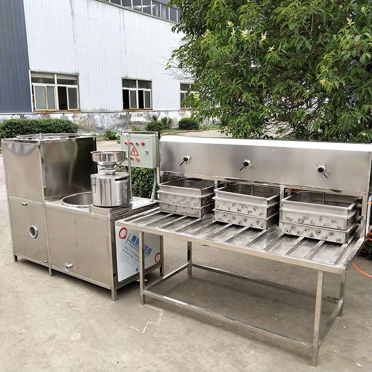 豆腐机供应商磨豆腐机器制造厂家 浆渣分离豆制品机械